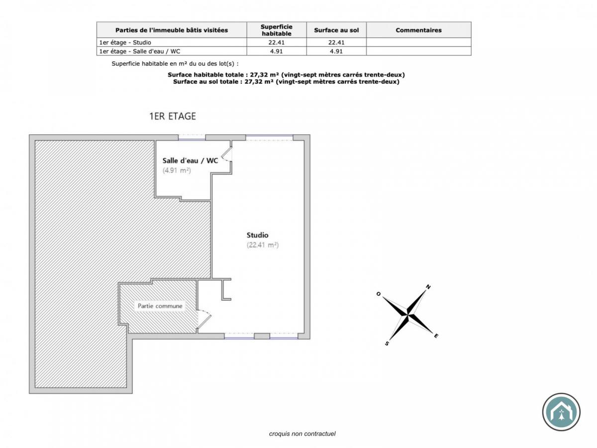 EXCLUSIVITE : STUDIO NEUF de 27m2 - BREST  